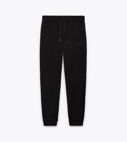 Sporty sweatpants - Made in Italy - Gender Neutral PANTS LOGO BLACK - Diadora